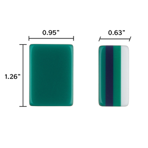 Jeu de Mahjong américain professionnel, 160 tuiles <span class=keywords><strong>en</strong></span> acrylique personnalisées, design de luxe à 4 couches, tuiles de Mahjong américaines - Product Image 6