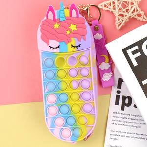 Boîte de papeterie pour enfants boîte de stylo en silicone en silicone, pionnier de dératisation, boîte de stylo de décompression - Product Image 4