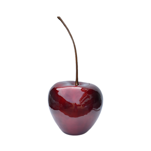Estatua de Manzana Cereza de Estilo Moderno, Arte de Frutas Grandes, Fibra de Vidrio, Resina de Color Personalizado de Fábrica, Decoración de Parque, Diseño Creativo <span class=keywords><strong>Dulce</strong></span> - Product Image 4