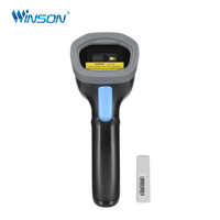 Lecteur de codes-barres 2D portable haute vitesse, lecteur de codes QR sans fil, lecteur de codes-barres industriel sans fil
