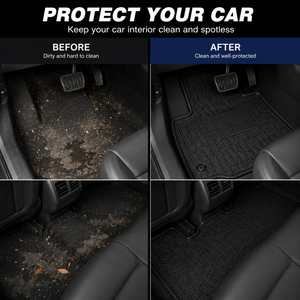 Tapetes de Goma para Auto, Resistentes al Agua, Fáciles de Limpiar, para Todo Clima, OEM ODM, para Camioneta, SUV, Sedán - Product Image 2