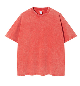 Custom Acid Wash 260GSM Baumwolle Übergroßes Schwergewicht Gute Qualitä<span class=keywords><strong>t</strong></span> Custom Own Logo Puff Printing Herren <span class=keywords><strong>T</strong></span>-Shirt - Product Image 6