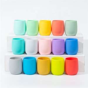 Tasses à thé en silicone de qualité alimentaire, pratiques pour les étudiants, pour la maison, cadeau, tasse à eau en silicone pour bébé, pour l'étude - Product Image 3
