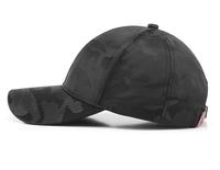 Casquette de baseball camouflage personnalisée en polyester, 6 panneaux structurés, brodée, avec boucle métallique, pour le tir, le trekking, l'alpinisme, l'escalade, vente en gros