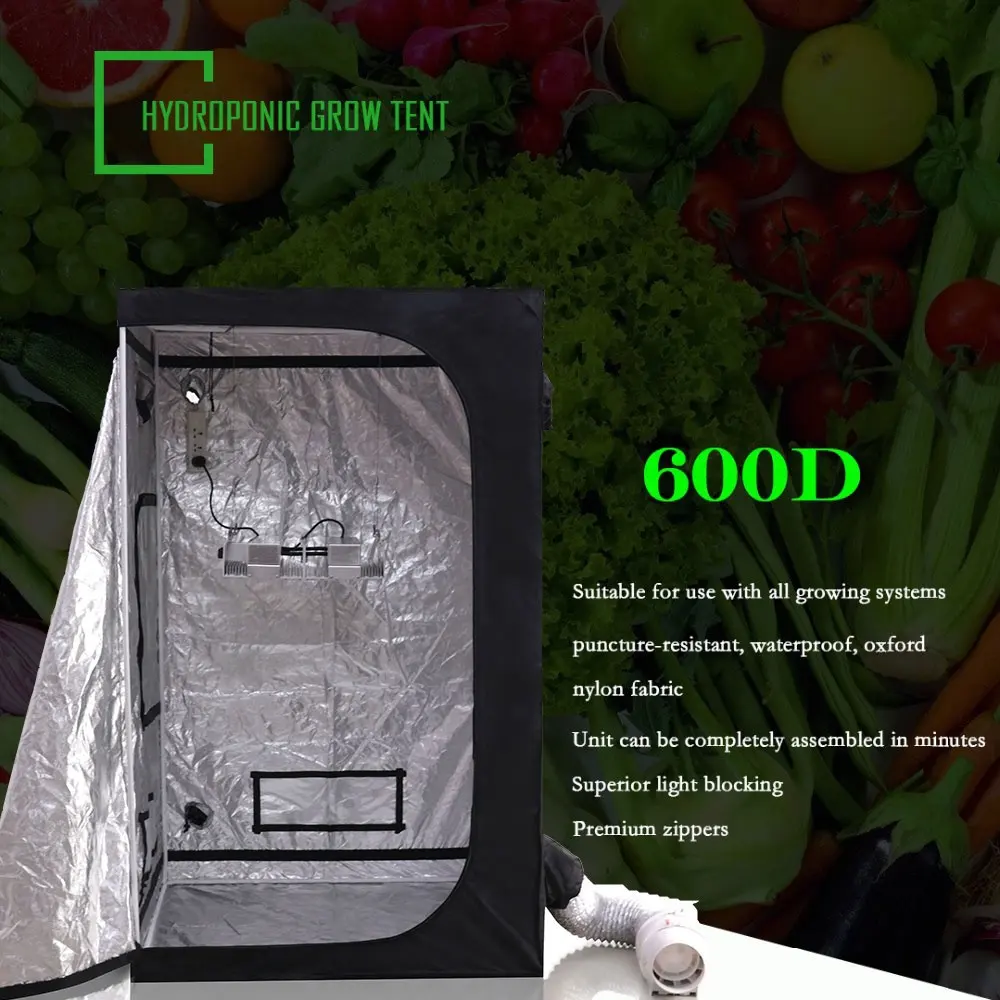 SunPlus 2 X2 3 X3 4 X4 4 X8 5 X5 Ft Indoor Full Grow Kits Zelt mit Carbon Flite