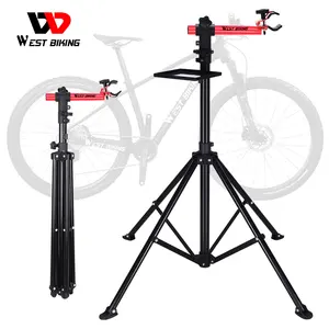 WEST BIKING Giá Sửa Chữa Xe Đạp Gấp 4 Khung Dụng Cụ Gắn Tường Xe Đạp Giá Sửa Chữa Xe Đạp Dụng Cụ Sửa Chữa Nam Châm Gấp Gọn Tiện Dụng