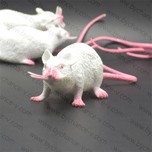 Praktische Witze Requisiten gruselige und grobe Tier lebensechte Plastik ratte Parodie Mäuse kniffliges Spielzeug für Halloween Gags Spielzeug - Product Image 6