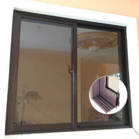 Puertas y Ventanas Corredizas de Aleación de Aluminio de Alta Calidad y Precio Económico para Indonesia, Fabricante Líder de Ventanas Corredizas de Vidrio para Balcones