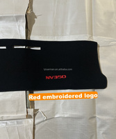 Tapis de console et de tableau de bord de luxe Luerman pour Nissan Caravan NV350 - Protection et décoration en polyester