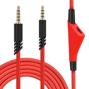 Cavo audio sostitutivo da 2 m con linea audio con mute per cuffie da gioco Logitech A10/A30/A40/A50, cavo <span class=keywords><strong>AUX</strong></span> - Product Image 2