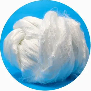 15D Bright Virgin Raw White Nylon PA6 Tow For Flock