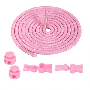 <span class=keywords><strong>Lacets</strong></span> ronds en nylon à verrouillage rapide, élastiques, <span class=keywords><strong>sans</strong></span> nœuds, très extensibles, imperméables, pour chaussures de course, baskets de sport pour enfants - Product Image 2