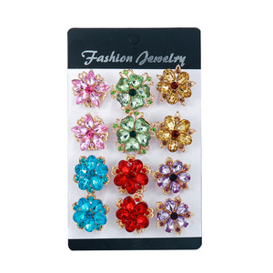 Muslim Fashion Card-Packaged Alloy Rhinestone Brooches Small Pin Corsages <b>Accessories</b> for <b>Weddings</b> Parties Gifts Wholesale - Product Image 4