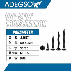 All'ingrosso 60 pezzi viti per legno 35x25mm ANSI/JIS/ISO tappo presa Standard M2.5/M3.5 filo zinco placcato finitura fatta C1022 materiale - Product Image 1