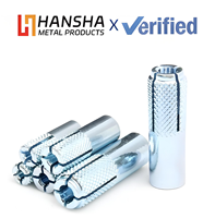 Heavy Duty Drop Anchor Manufacturer Zinc Plated Internal Thread Concrete Expansion Fastener Construction Fixing Hardware