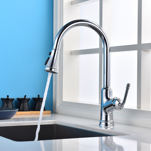 Robinet de cuisine moderne avec douchette extractible pour évier - Product Image 3