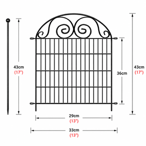 Pannelli Modulari Incastrabili per Uso Esterno, Installazione Facile, Recinzione Ornamentale da Giardino, Artigianato Ingegnoso e Lunga Durata - Product Image 6