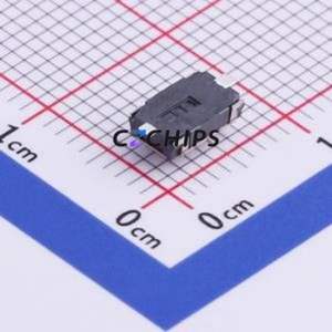 TAEF-25R-V-T/R Tactile Switch SMD,3.8x6mm Switch Single Pole Single Throw Round Button Vertical Mount 6mm - Product Image 2