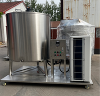 200 L fonctions de chauffage et de refroidissement machine de pasteurisation du lait pasteurisateur avec système de refroidissement HJ-SJZ200