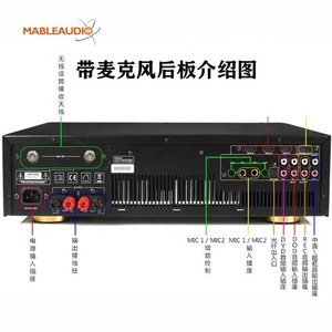 เครื่องขยายเสียงอเนกประสงค์ <span class=keywords><strong>Yamaha</strong></span> PX Series 4-in-1 กำลังขับ 750 วัตต์ x 2 แชนแนล ตัวเครื่องโลหะ สำหรับโฮมเธียเตอร์ คาราโอเกะ ห้องประชุม ออลอินวัน - Product Image 4