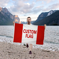 Drapeau national des Pays-Bas, drapeau personnalisé de 30x45 cm, imprimé UV synchronisé, imperméable, pour événements sportifs, drapeau de football