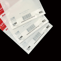Sacs en plastique personnalisés avec fermeture éclair, pochette composite avec trou de suspension, sac d'emballage refermable pour gaze médicale, trousse de premiers soins