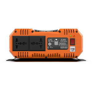 Convertidor de Voltaje Fuera de Red de 12V/24V 48V a CA 220V, Onda Pura, 1000W 2000W 3000W 3500W, para Hogar y Coche, de CC 12V/24V 48V a CA 220V - Product Image 2