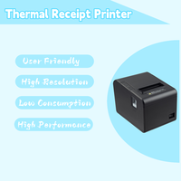 Precio de fabricante Venta caliente 80mm Impresora Térmica Directa Impresora térmica de recibos de alta velocidad de bajo ruido para restaurante