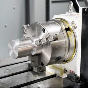 مركز تشغيل <span class=keywords><strong>CNC</strong></span> رباعي المحاور Vmc1370 مع مغزل OKADA BT40 BT50 وقضبان خطية تايوانية من HWIN - Product Image 3