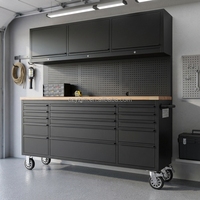 Coffre à outils robuste 72 pouces, 15 tiroirs, armoire de rangement roulante pour garage et atelier, roues, OBM OEM personnalisable, capacité de charge de 2000 kg
