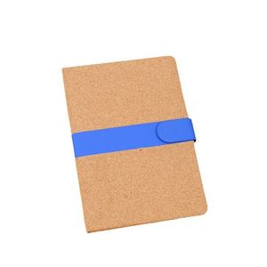 Wholesale Eco-Friendly <b>A5</b> Promotional Notebook Customized Logo Cork Splicing Business <b>Notepad</b> Office Stationery & Gifts - Product Image 1