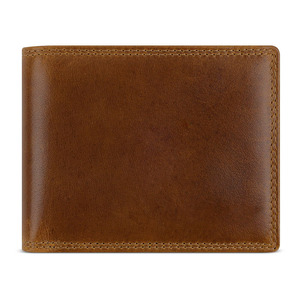 Men's Genuine Leather <b>Wallet</b> Dark <b>Brown</b> 6 In Soft Top Grain Cowhide Everyday Use - Product Image 1