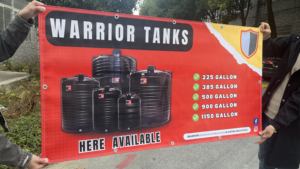 Pancarta de Vinilo Personalizada Única, Encantadora y Maravillosa, Pancarta Resistente a los Rayos UV e Impermeable para Interiores y Exteriores, para Promociones de Actividades - Product Image 5