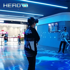 HEROVR 2022 Intérieur Métal VR Esports Arena Free Roam <span class=keywords><strong>4</strong></span> Équipement de Jeu de Tir PPgun Ride pour Parc d'Aventure Occasions Publiques - Product Image 3
