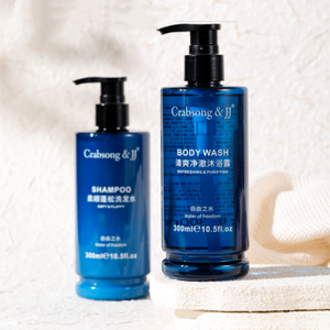 Shampooing et gel douche de luxe pour hôtel, parfum d'agrumes, hydratant, nourrissant, contrôle du sébum, nettoyage des cheveux - Product Image 5