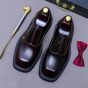 Chaussures habillées de luxe confortables en cuir souple, faites à la main, de style italien, de haute qualité, chaussures de mariage, tendance de la mode, flexibles - Product Image 4