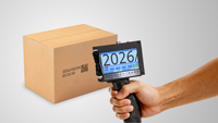Impresora de Inyección de Tinta TIJ Portátil Inteligente, Máquina de Codificación Portátil para Imprimir Fechas y Logotipos en Latas de Aluminio