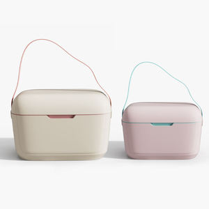 Liheng 12qt cắm trại xách tay nhựa cách nhiệt mát cứng cách điện mini Ice Cooler <span class=keywords><strong>Box</strong></span> cho thực phẩm cho cắm trại tươi giữ - Product Image 2