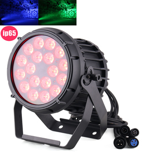 Luz led de 18x10w RGBWA 5 en 1 para exteriores, luz para escenario, <span class=keywords><strong>discoteca</strong></span>, DJ, DMX512, resistente al agua - Product Image 1