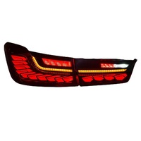 Feux arrière séquentiels à LED, design écailles de dragon, 35W, modèle SJC pour modification BMW Série 3 G20/G28/G80