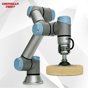 หุ่นยนต์ร่วมปฏิบัติงานสำหรับการขัดและขัดเงาอัตโนมัติ, โคบอทที่ยืดหยุ่นสำหรับการตกแต่งพื้นผิวไม้และโลหะ - Product Image 1