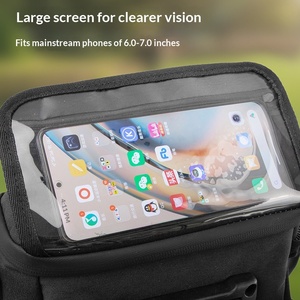 Nouveau sac de guidon pliable multifonctionnel en nylon pour scooter et vélo, étanche, pour le sport et le cyclisme - Product Image 4