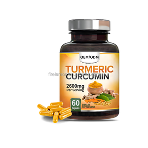 OEM/ODM Kruidensupplementen voor gewrichten & hartgezondheid, kurkuma capsules, biologische kurkuma & boswellia extract capsules - Product Image 3