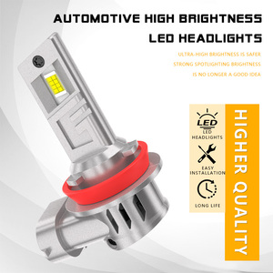 Faros Delanteros Integrados de Alta Luminosidad H1 H3 H4 H7 H11 9005 9006 9004 9007 con Luz de Largo y Corto Alcance, 6000K - Product Image 3