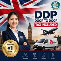 Transport aérien FBA Amazon Royaume-Uni, livraison en 6 jours, fret maritime stable DDP porte-à-porte, taxes incluses, agent transitaire industriel de Chine