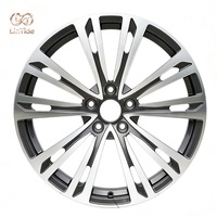 Jantes forgées argent et bronze canon, design à rayons en V fendus, 18-20 pouces, vente en gros, marque LinTide pour berlines et SUV avec garantie de 3 ans