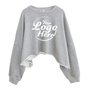 Top Deportivo Corto Personalizado con Logotipo, para Mujer, Ligero, 100% Algodón Ecológico, Color Sólido, Cuello Redondo, para Entrenamiento y Gimnasio - Product Image 1