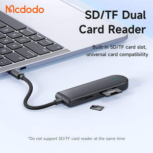 Mcdodo-Lector de disco duro USB 3,0, tarjeta SD/TF, divisor M para Windows, MAC/ IPAD, OS, Android, 5 en 1, 5Gbps, <span class=keywords><strong>2TB</strong></span>, <span class=keywords><strong>2TB</strong></span> - Product Image 5