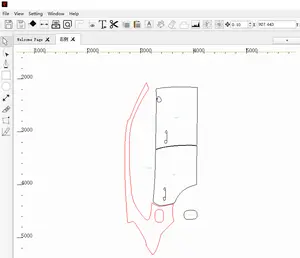 KPAL database model mobil lengkap, film pelindung cat mobil TPU PPF layar seluler pemotong stiker sebelum dipotong perangkat lunak untuk Plotter