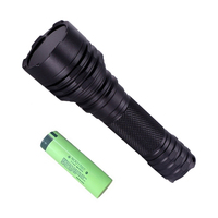 Lampe torche LED UVC portable à ondes courtes 254 nm avec filtre ZWB3, lampe torche LED UV rechargeable pour la détection des minéraux
